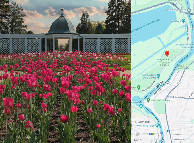 botanical garden Niagara Falls Canada