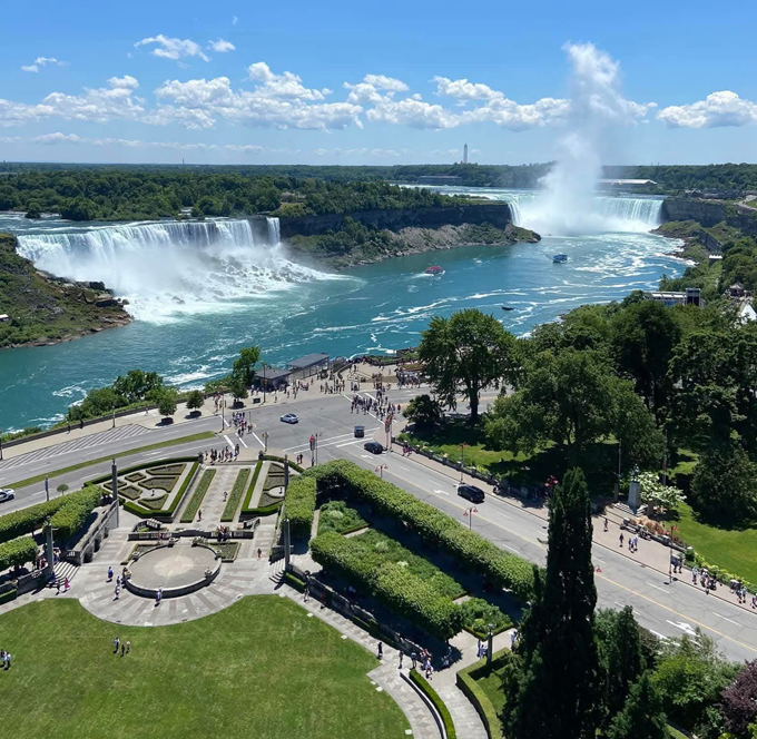best Niagara Falls views from Sheraton fallsview